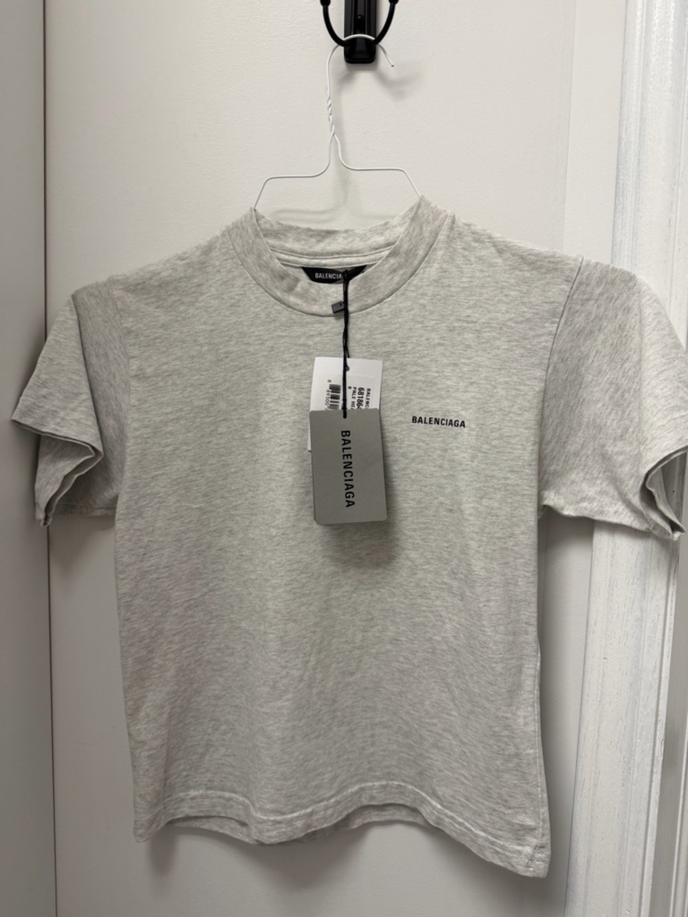 Balenciaga Kids Gray Shirt